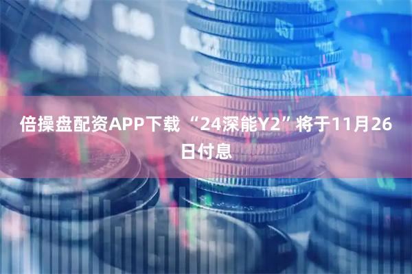 倍操盘配资APP下载 “24深能Y2”将于11月26日付息